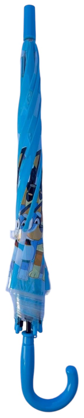 Ombrello Bluey e Famiglia Apertura Automatica Manico Ergonomico Accessorio per la Pioggia Bambini