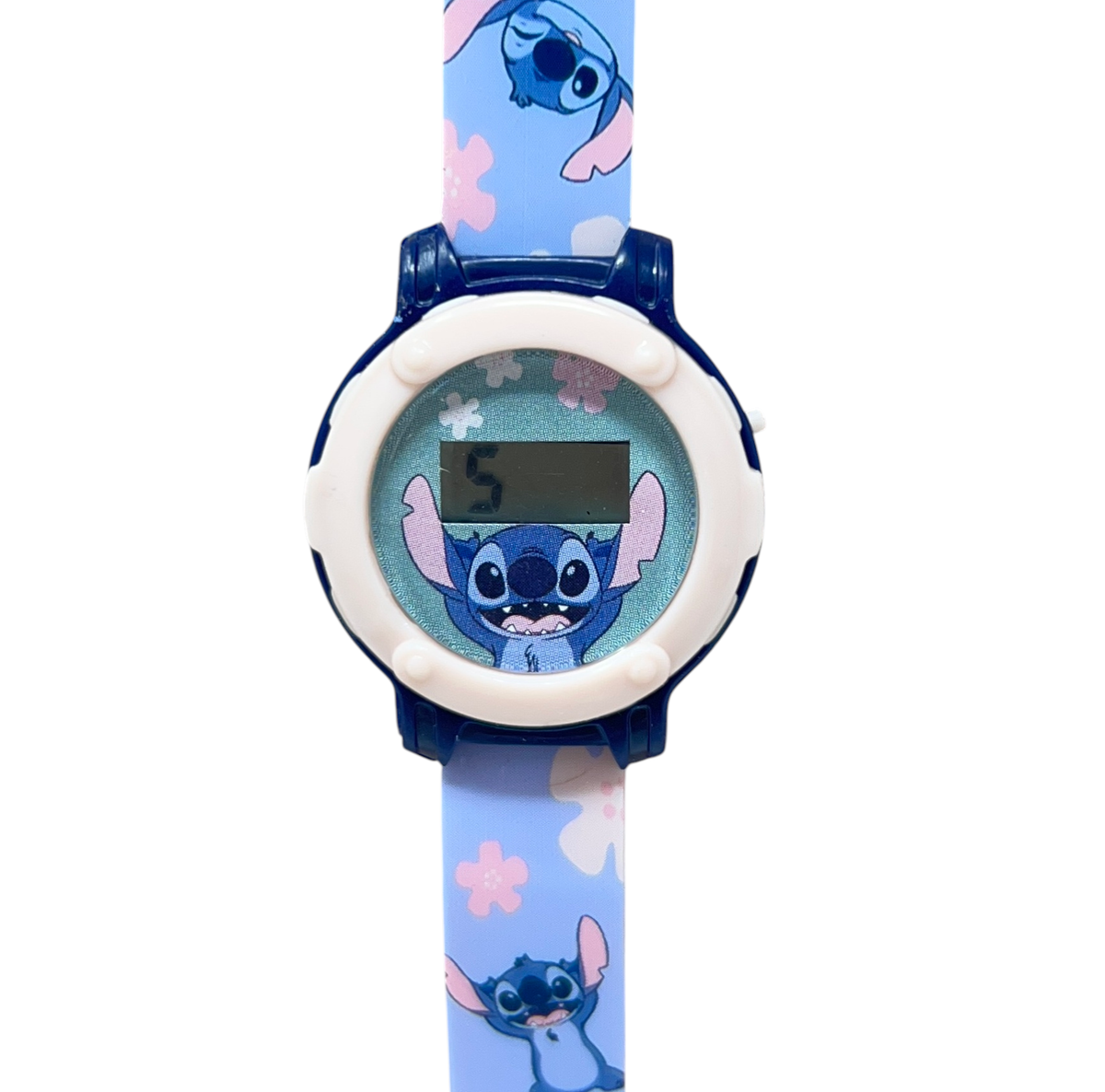 Set Orologio da Polso Digitale + Portafogli Stitch Accessori per Bambini - Gnt01st