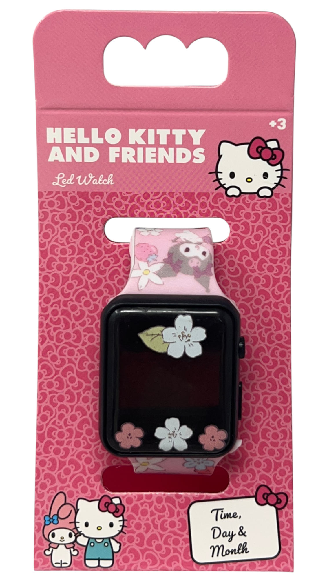 Orologio a LED Hello Kitty da Polso Digitale con Cinturino Regolabile - Gnt36hk