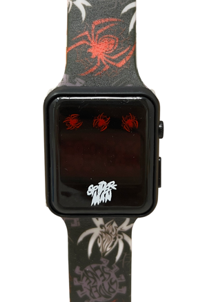 Orologio a LED Spiderman da Polso Digitale con Cinturino Regolabile - Gnt36sp