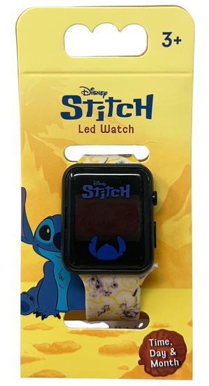 Orologio a LED Stitch da Polso Digitale con Cinturino Regolabile - Gnt36st
