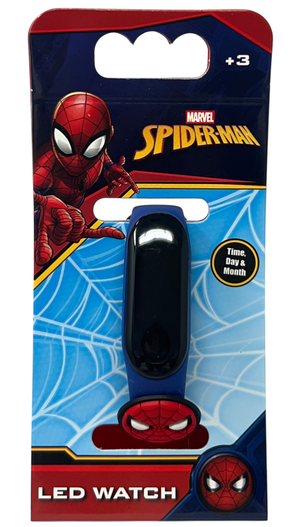 Orologio a LED Spiderman da Polso Digitale con Cinturino Regolabile - Gnt49sp