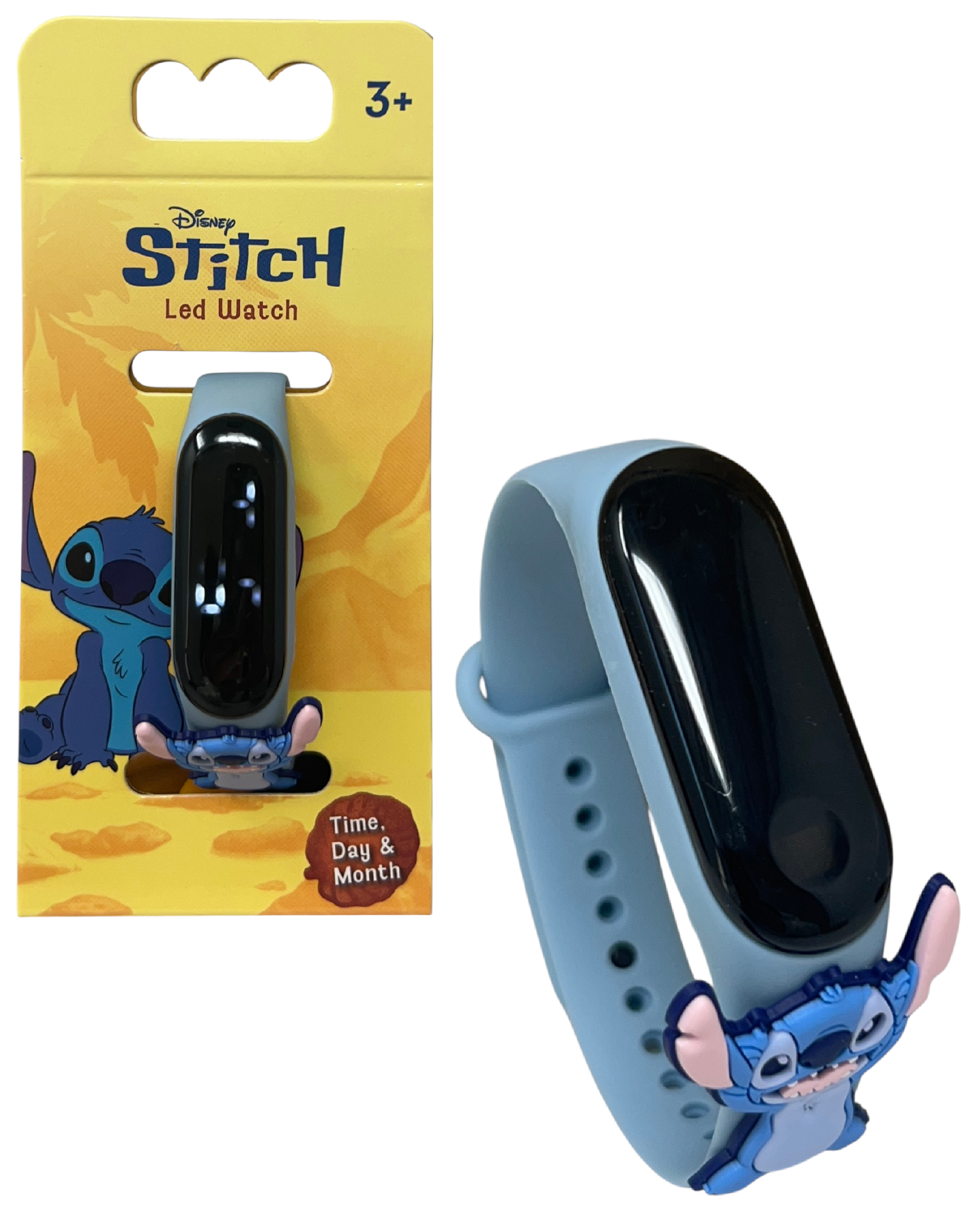 Orologio a LED Stitch da Polso Digitale con Cinturino Regolabile - Gnt49st