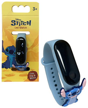 Orologio a LED Stitch da Polso Digitale con Cinturino Regolabile - Gnt49st