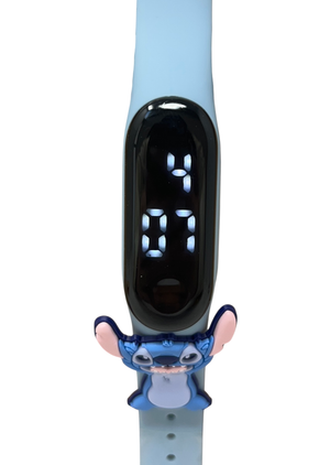 Orologio a LED Stitch da Polso Digitale con Cinturino Regolabile - Gnt49st