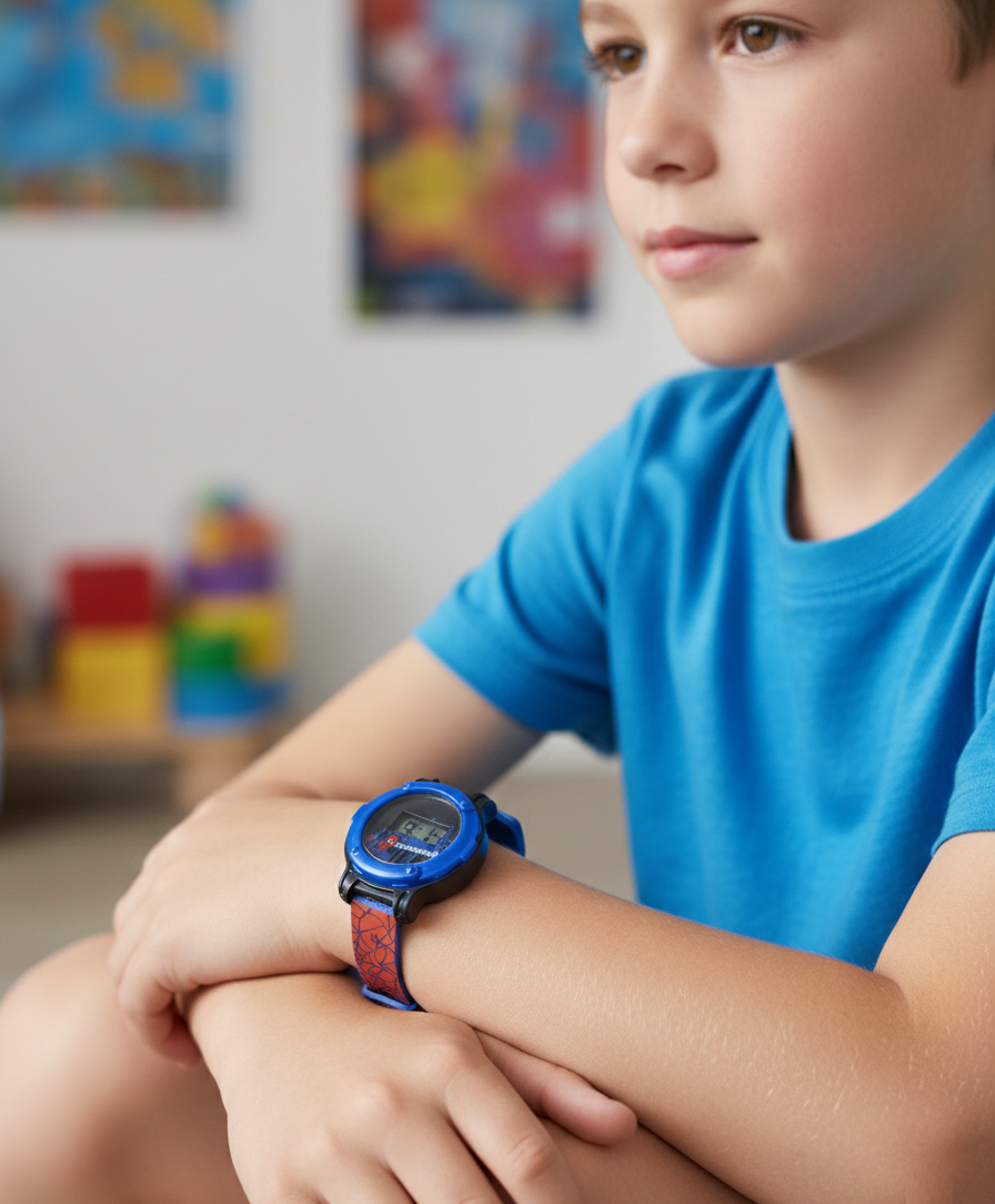 Orologio Spiderman da Polso Digitale con Cinturino Regolabile - Gntnd1sp