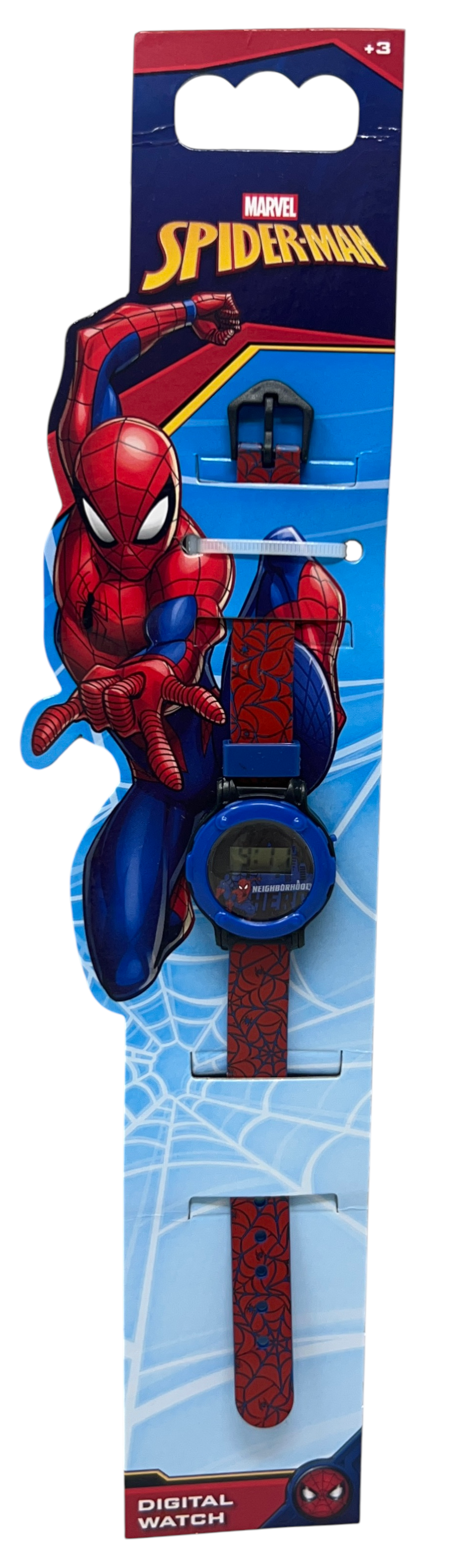 Orologio Spiderman da Polso Digitale con Cinturino Regolabile - Gntnd1sp