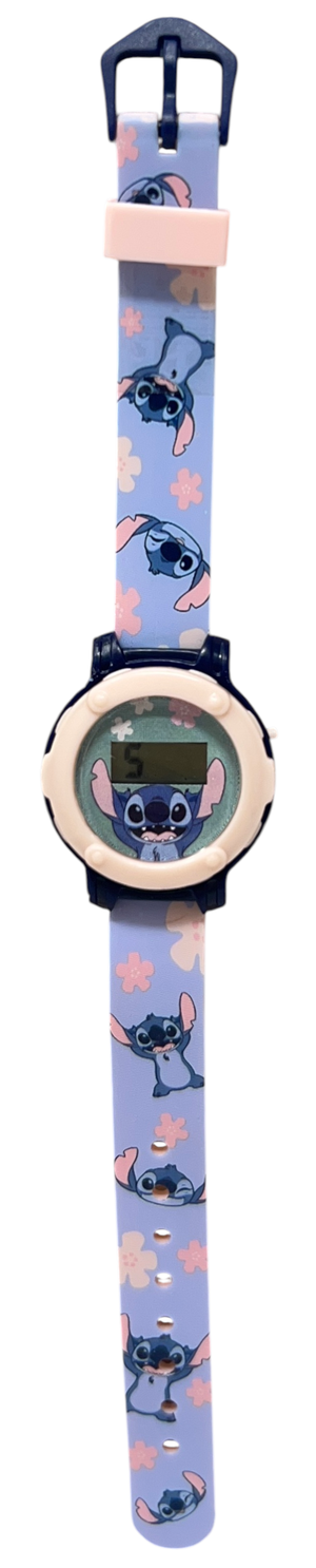 Orologio Stitch da Polso Digitale in Salvadanaio con Cinturino Regolabile - Gntne1st