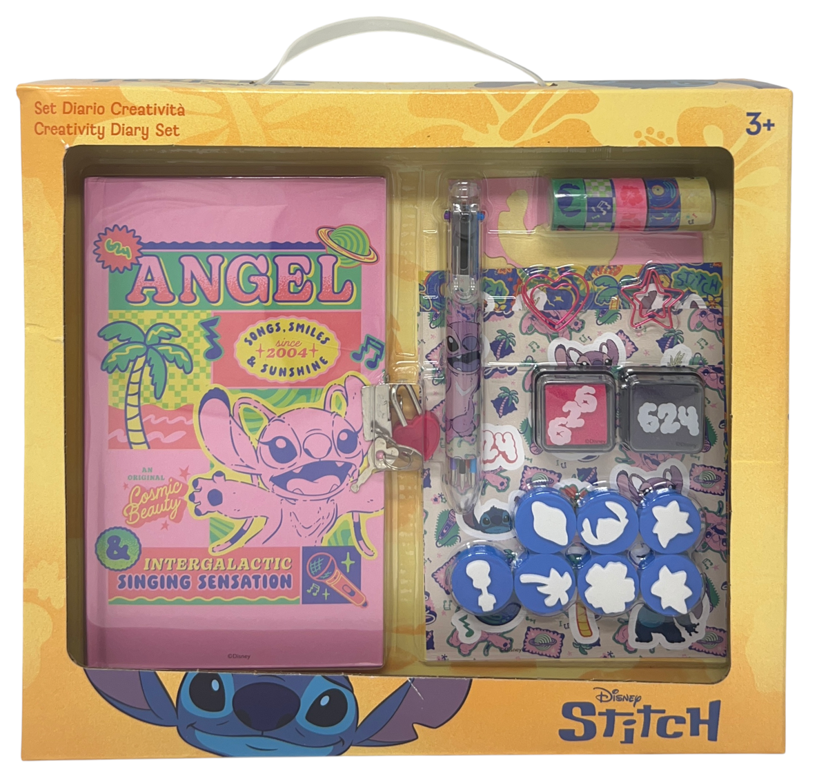 Maxi Set Diario Segreto con Accessori Stitch in Confezione Regalo - Lst1305