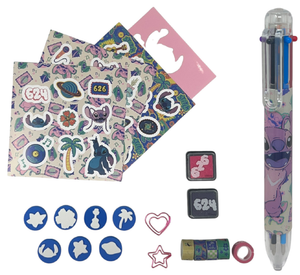 Maxi Set Diario Segreto con Accessori Stitch in Confezione Regalo - Lst1305