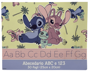 Set Apprendimento Stitch Abecedario con Accessori in Confezione Regalo - Lst1307