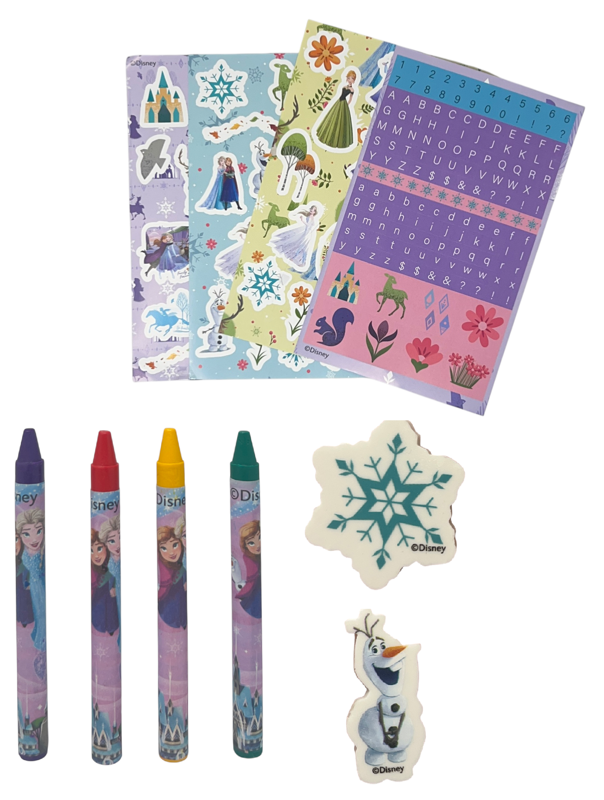 Set Apprendimento Frozen Abecedario con Accessori in Confezione Regalo - Fr1307