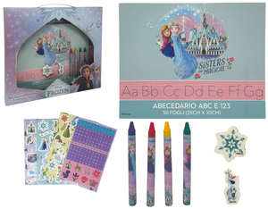 Set Apprendimento Frozen Abecedario con Accessori in Confezione Regalo - Fr1307