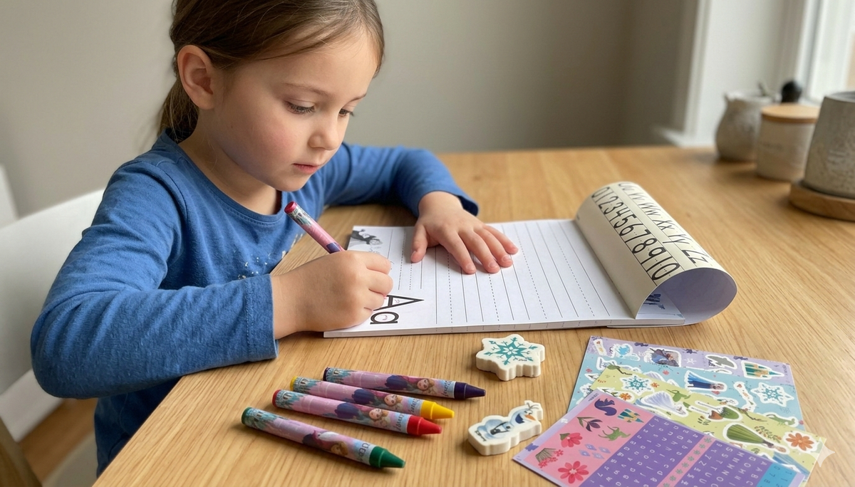 Set Apprendimento Frozen Abecedario con Accessori in Confezione Regalo - Fr1307