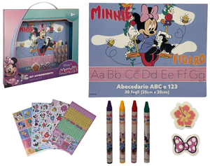 Set Apprendimento Minnie Abecedario con Accessori in Confezione Regalo - Min1307