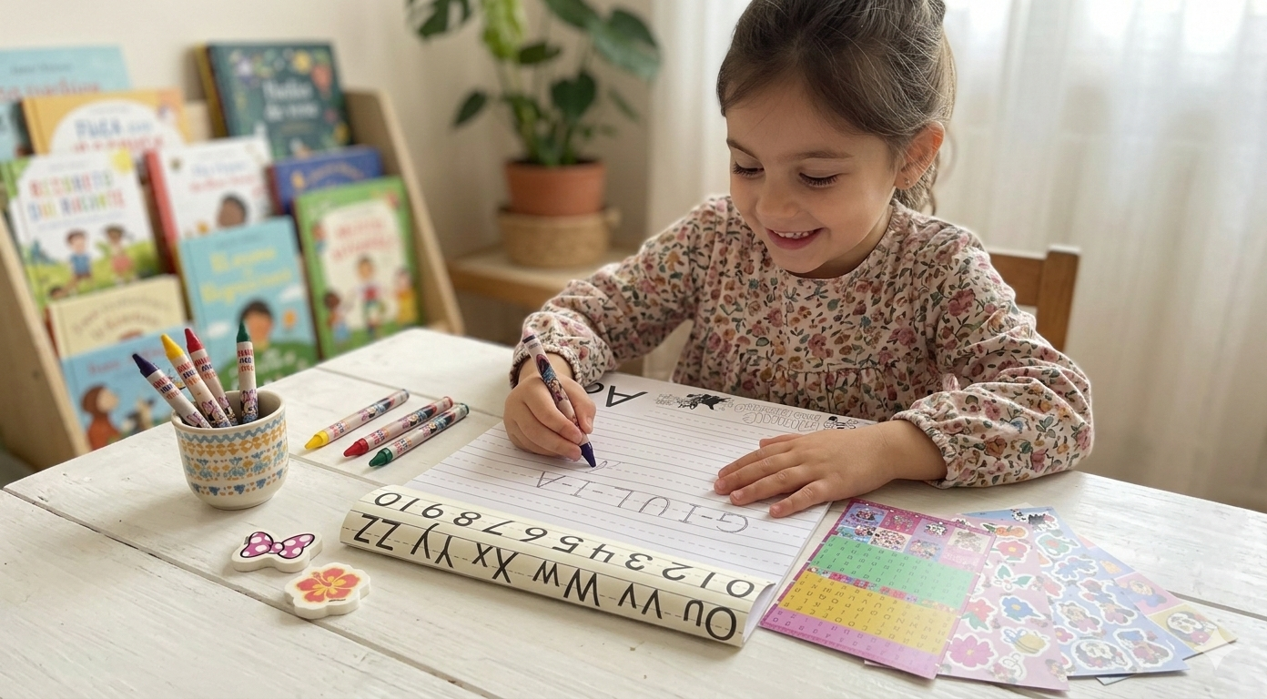 Set Apprendimento Minnie Abecedario con Accessori in Confezione Regalo - Min1307