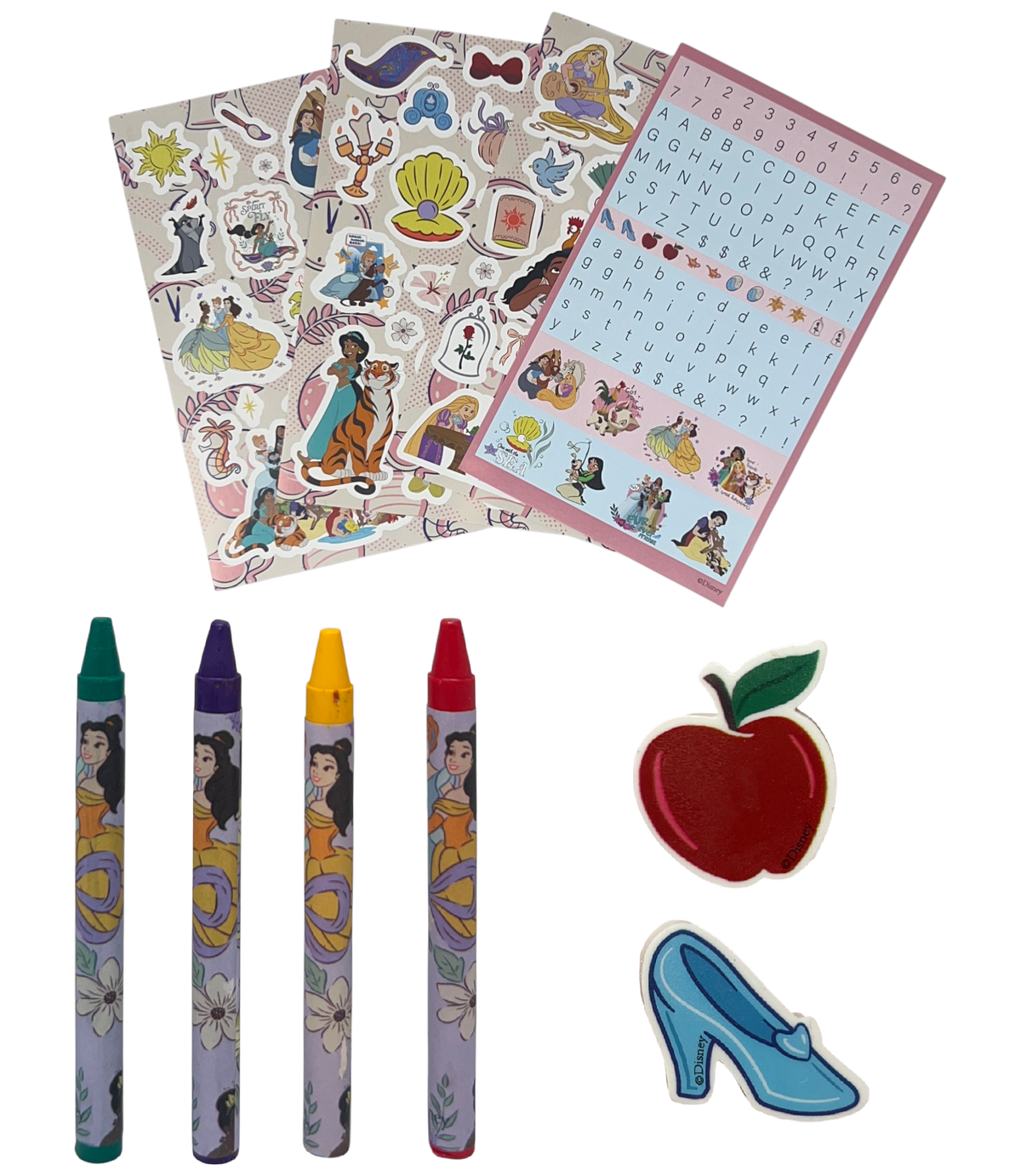 Set Apprendimento Principesse Abecedario con Accessori in Confezione Regalo - Pr1307