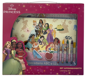 Set Apprendimento Principesse Abecedario con Accessori in Confezione Regalo - Pr1307