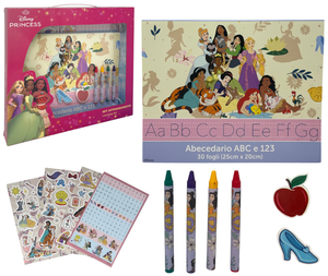 Set Apprendimento Principesse Abecedario con Accessori in Confezione Regalo - Pr1307