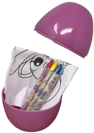 Mini Uovo con Sorpresa Angel Ovetto con Kit da Colorare - Lst1333-G