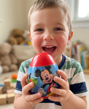 Mini Uovo con Sorpresa Topolino Ovetto con Kit da Colorare - Mic1333