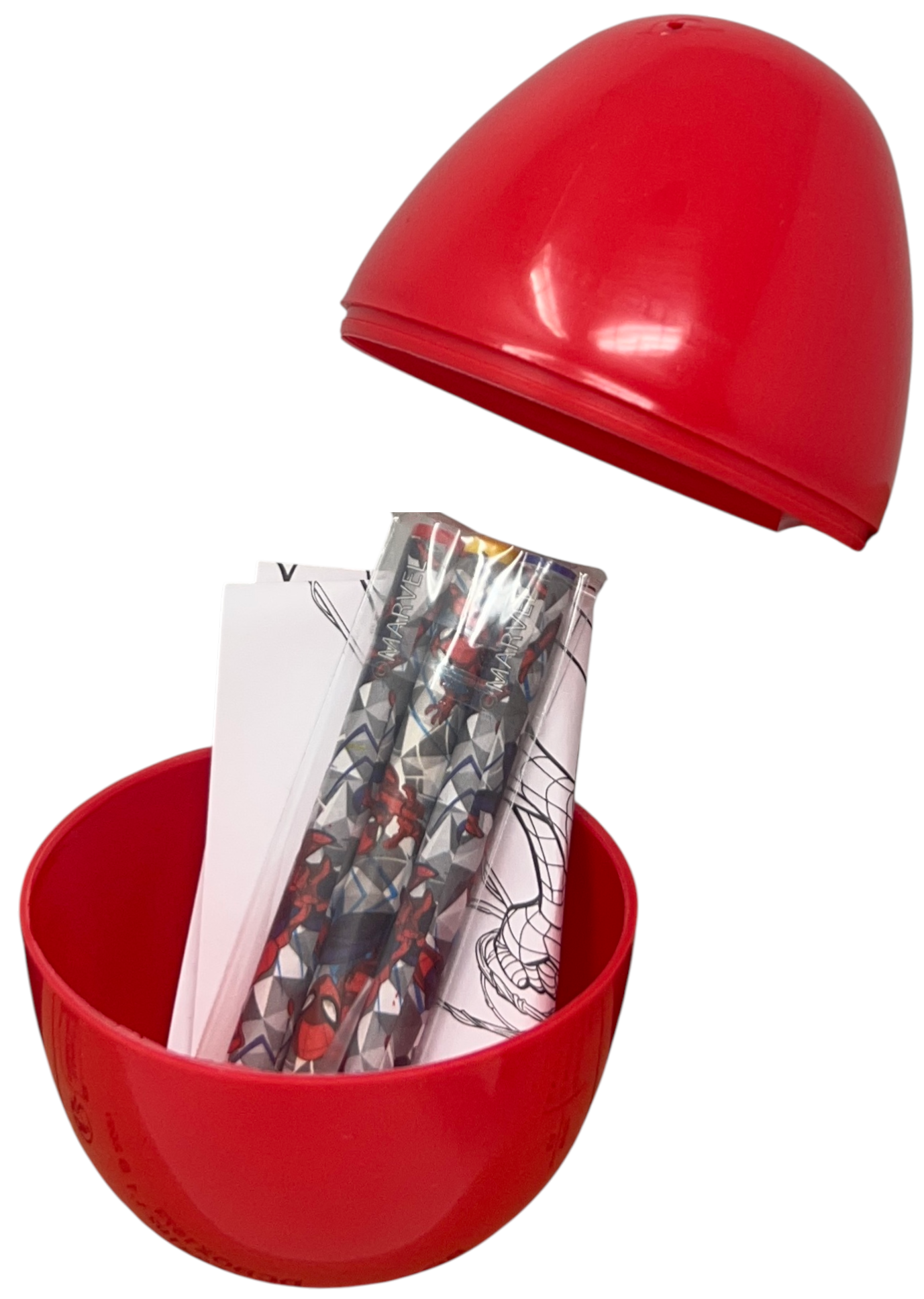 Mini Uovo con Sorpresa Spiderman Ovetto con Kit da Colorare - Sp1333