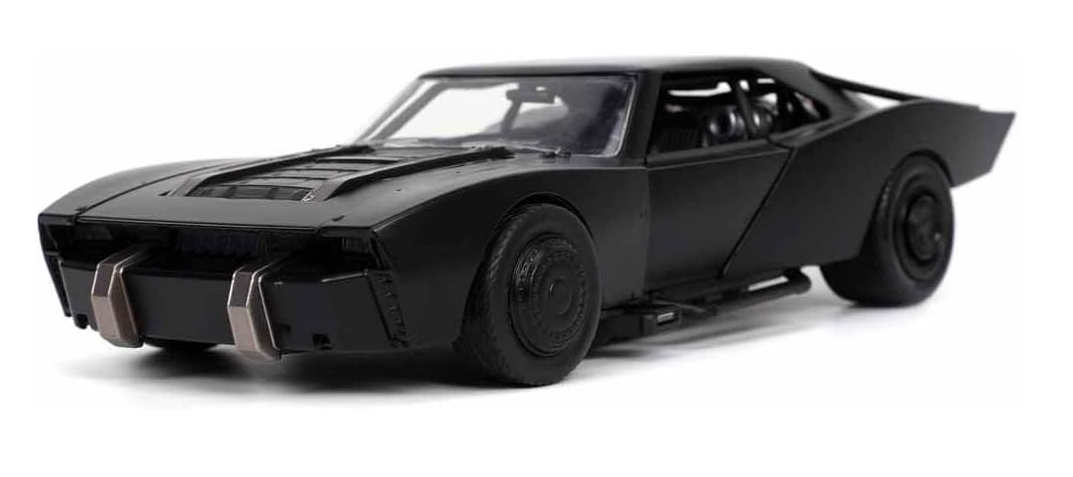 Modellino Batmobile 2022 Scala 1:24 con Figura in Metallo Batman da Collezione - 253215010