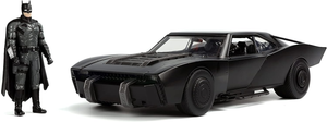 Modellino Batmobile 2022 Scala 1:18 con Figura in Metallo Batman da Collezione - 253216002