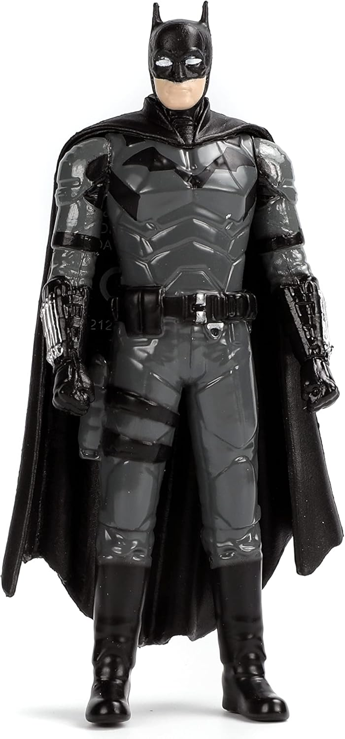 Modellino Batmobile 2022 Scala 1:18 con Figura in Metallo Batman da Collezione - 253216002