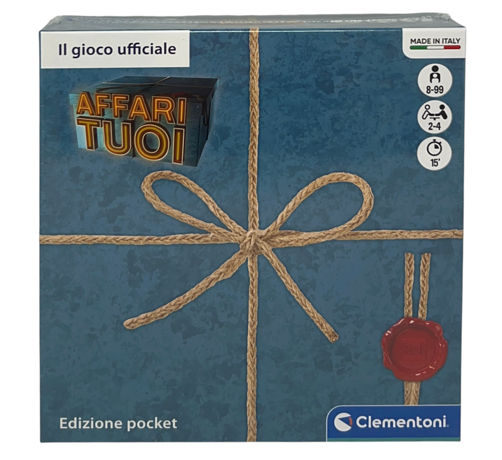 Affari Tuoi Edizione Pocket Gioco da Tavolo Veloce 15 Minuti per Famiglie 2-4 Giocatori da 8 Anni- 16660