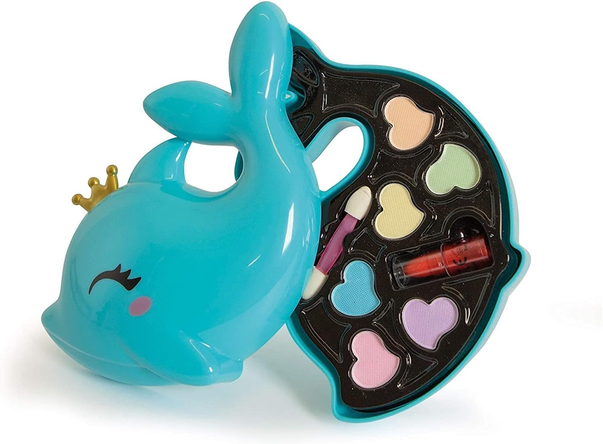 Clementoni Crazy Chic Trucchi Trousse Delfino Ombretti Lipstick Sicuro per Bambine - 18630