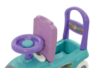 Prima Auto Cavalcabile con Telefono Stitch DISNEY 3 in 1 Macchinina Primi Passi Portagiochi - 42748