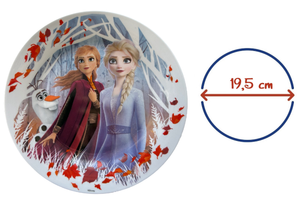 Piatto Piano in Ceramica Frozen DISNEY - 10094547