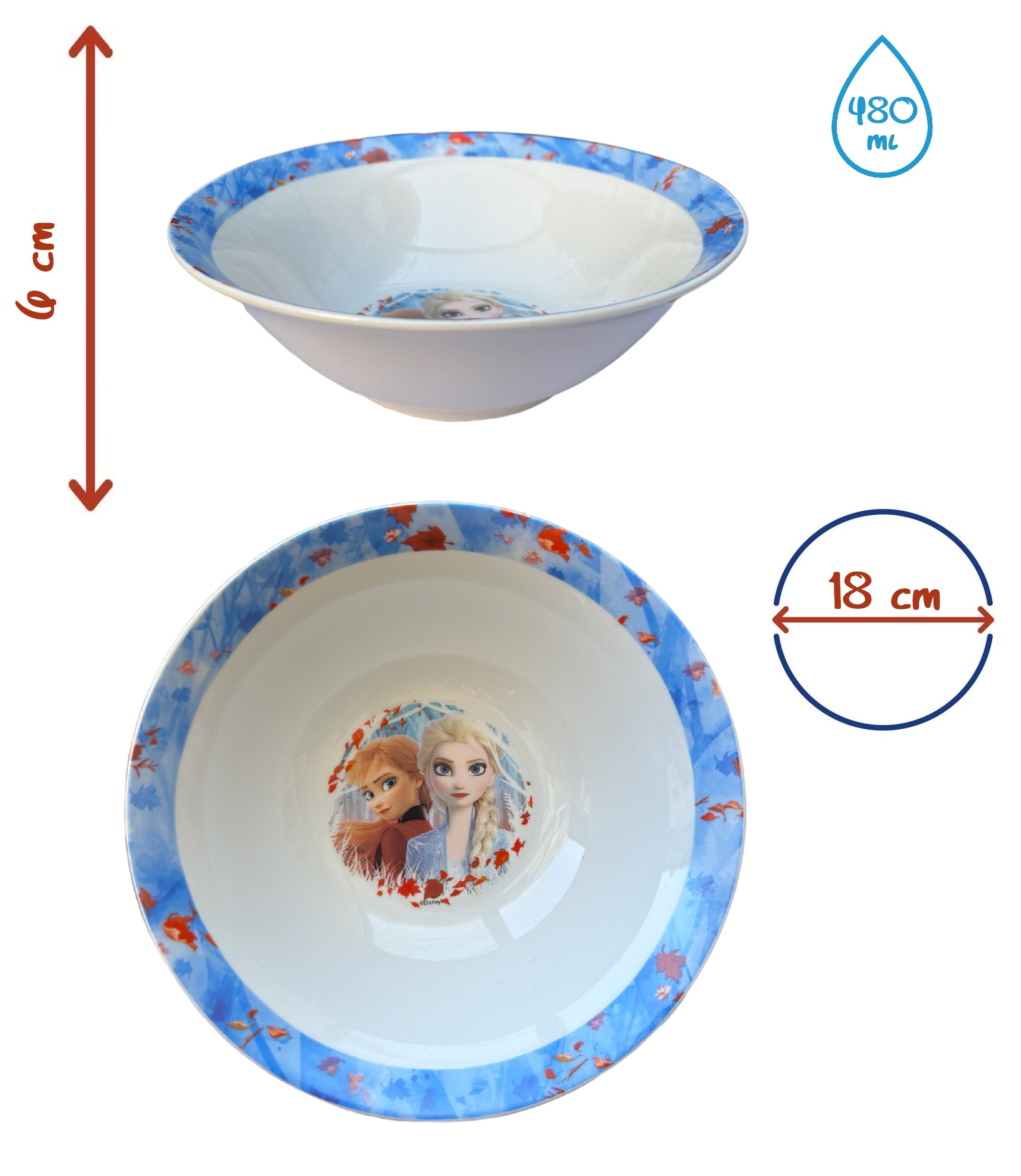 Ciotola in Ceramica Frozen DISNEY - 10094548