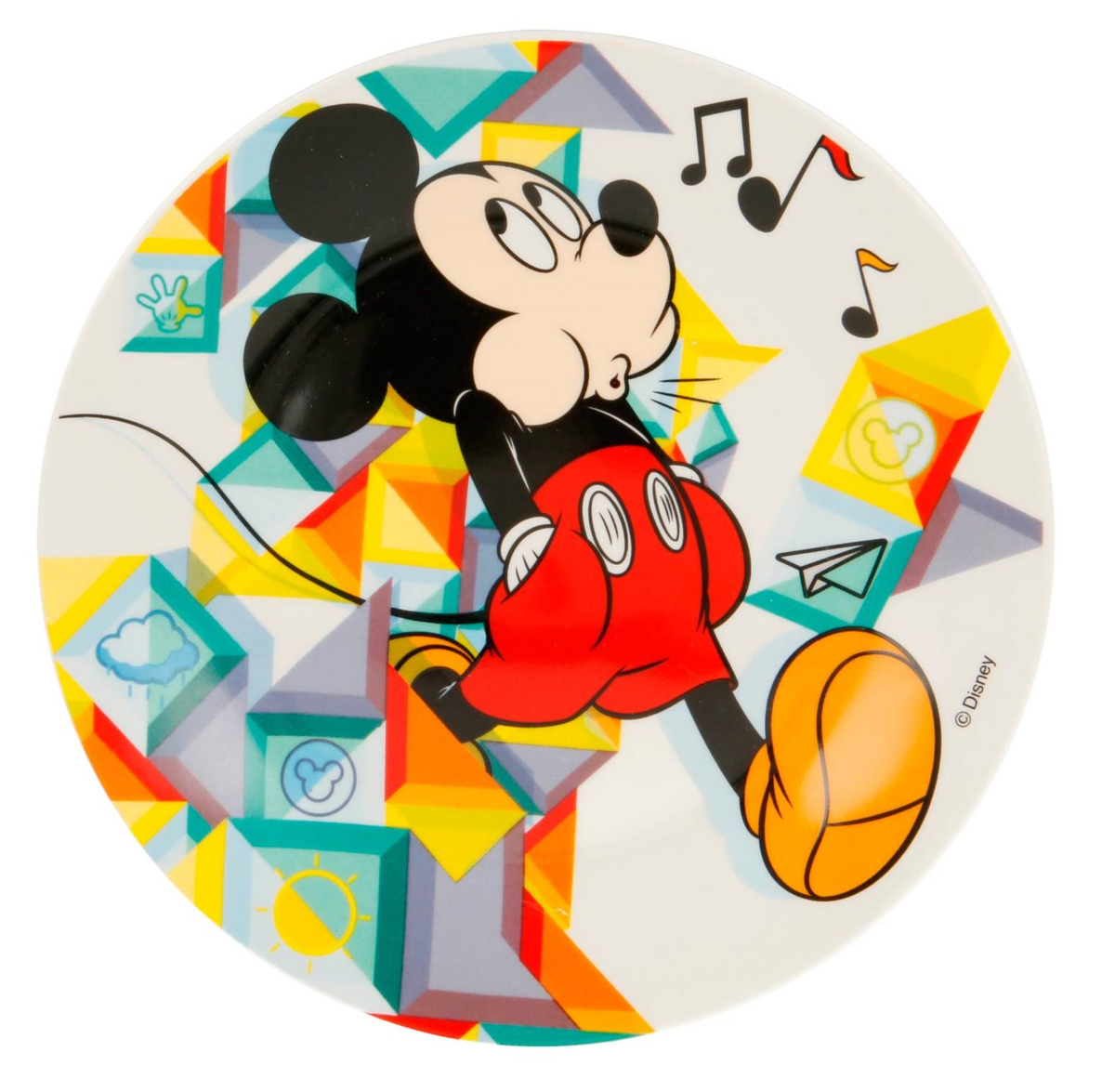 Piatto Piano in Ceramica Topolino DISNEY - 10094549