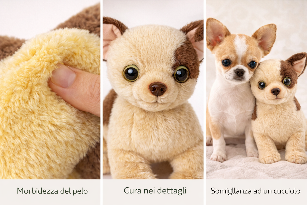 Peluche Chiwawa CM 25 Pupazzo per Bambini Lelly - 642308
