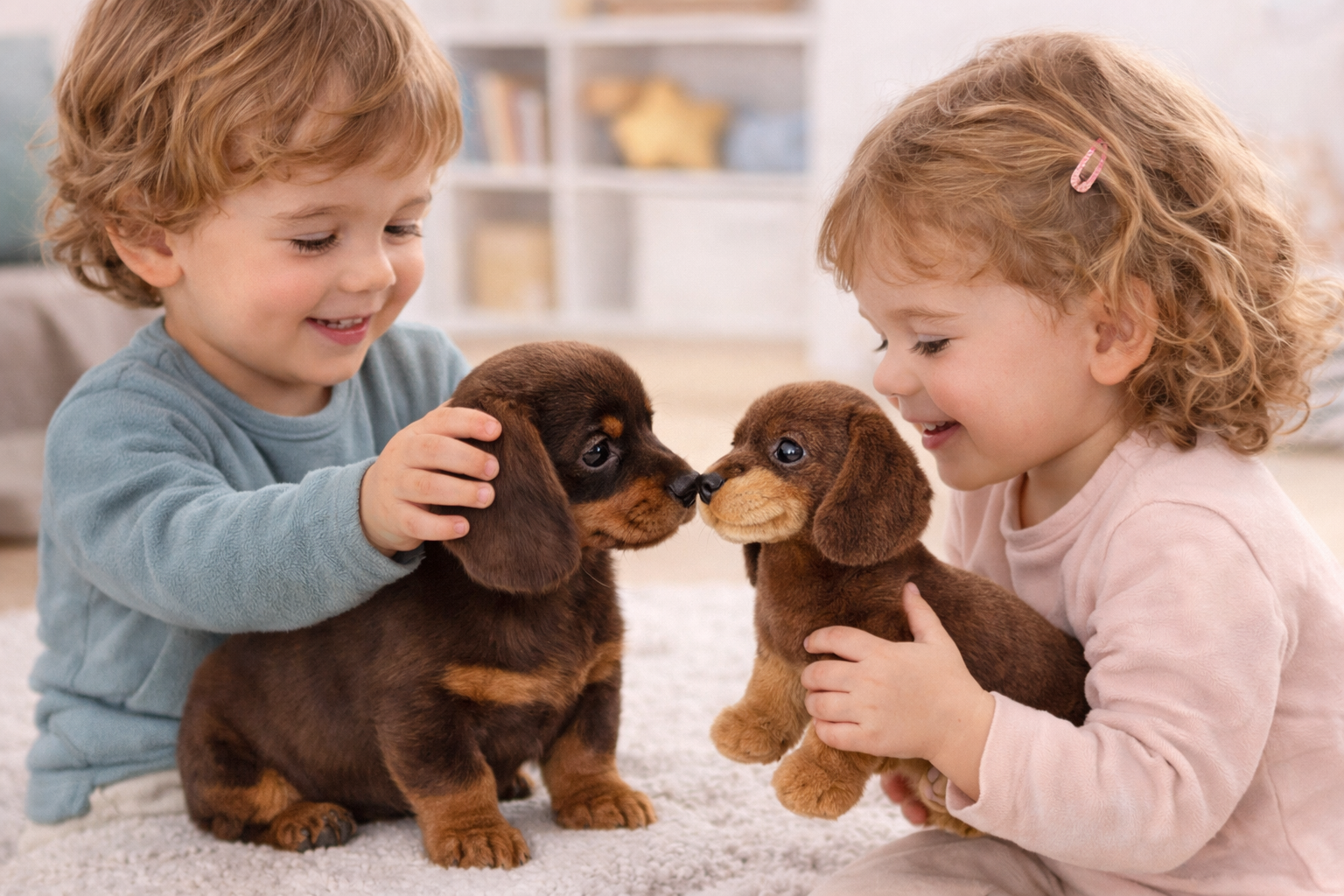 Peluche Bassotto CM 25 Pupazzo per Bambini Lelly - 642308