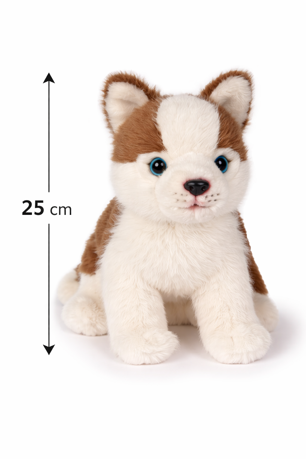 Peluche Husky CM 25 Pupazzo per Bambini Lelly - 642308