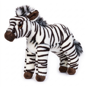 Peluche Zebra CM 25 Pupazzo per Bambini Lelly - 650010