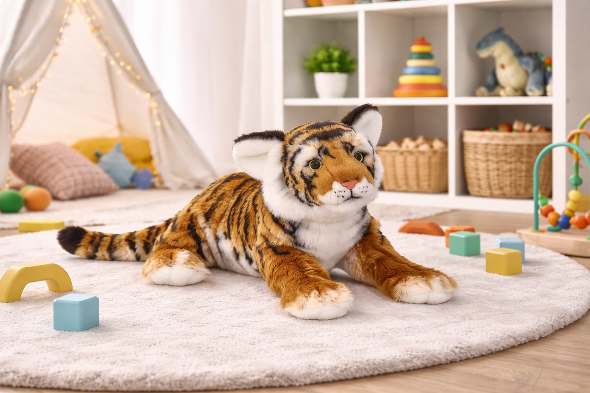 Peluche Tigre CM 32 Pupazzo per Bambini Lelly - 650011