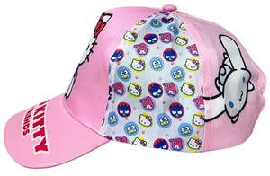 Cappello con Visiera Hello Kitty Sanrio Berretto con Chiusura Regolabile Bambino - Hk37-0150
