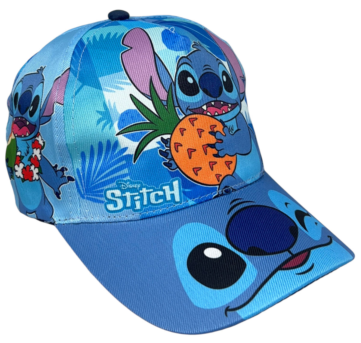 Cappello con Visiera Stitch DISNEY Berretto con Chiusura Regolabile Bambino - Lil37-0148