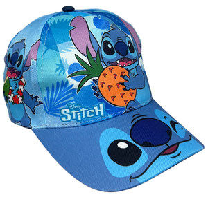 Cappello con Visiera Stitch DISNEY Berretto con Chiusura Regolabile Bambino - Lil37-0148