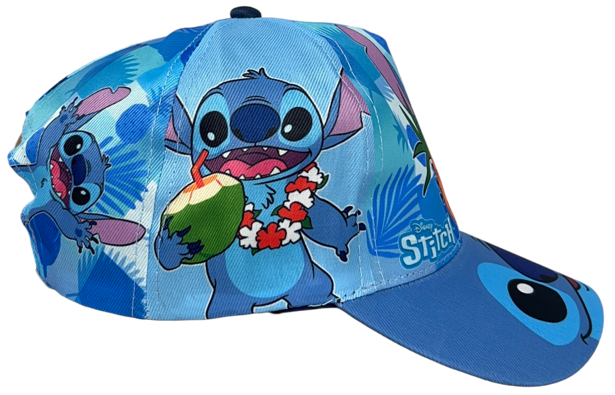 Cappello con Visiera Stitch DISNEY Berretto con Chiusura Regolabile Bambino - Lil37-0148