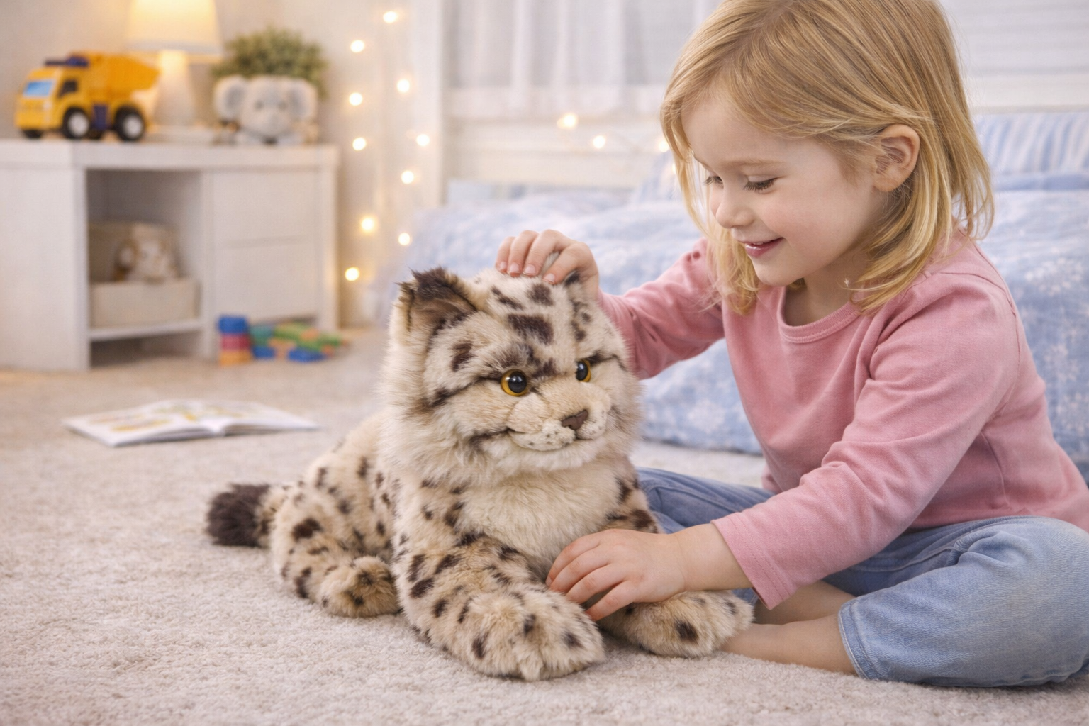 Peluche Lince CM 25 Pupazzo per Bambini Lelly - 650021