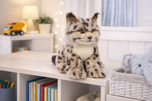 Peluche Lince CM 25 Pupazzo per Bambini Lelly - 650021