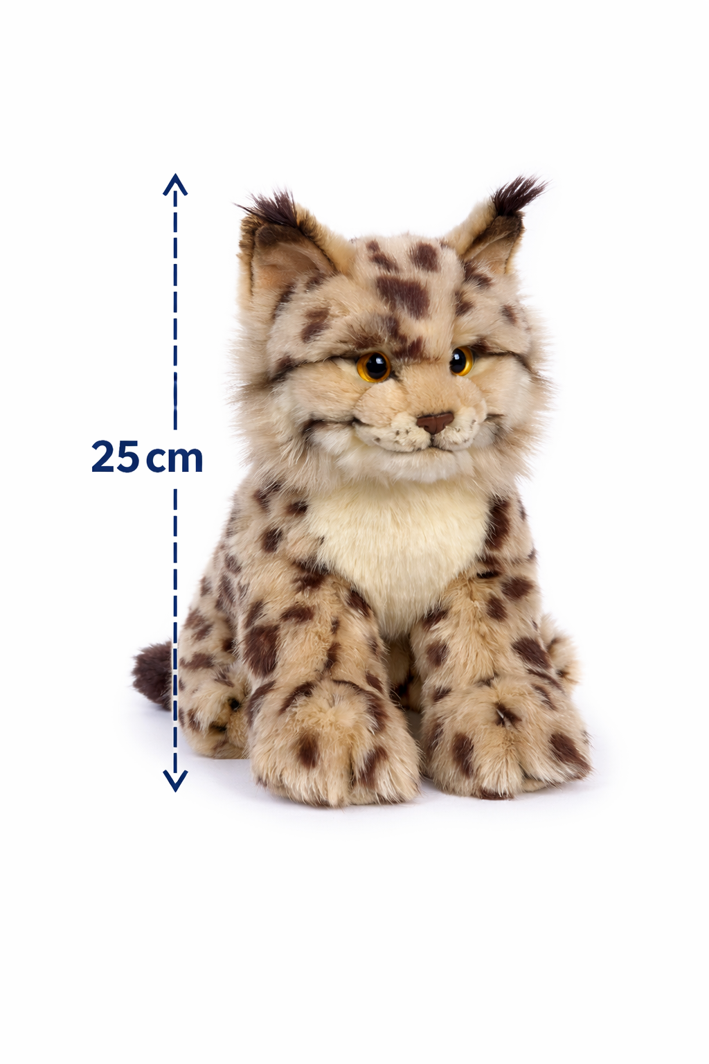 Peluche Lince CM 25 Pupazzo per Bambini Lelly - 650021