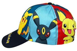 Cappello con Visiera Pokemon Berretto con Chiusura Regolabile Bambino - Pok22-1596