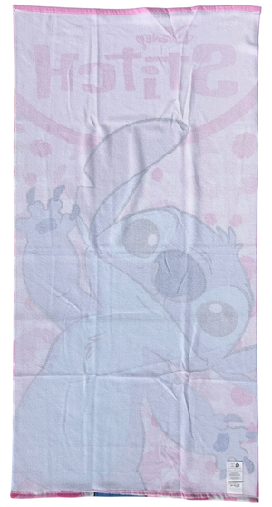Telo Mare Stitch DISNEY Asciugamano per Bambini in Microfibra CM 140x70 - Lil37-6012