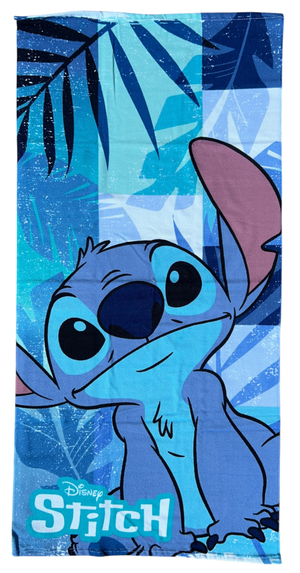 Telo Mare Stitch DISNEY Asciugamano per Bambini in Microfibra CM 140x70 - Lil37-6015